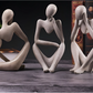 Sculptură Abstractă Gânditor – Eleganță Contemplativă și Design Modern 