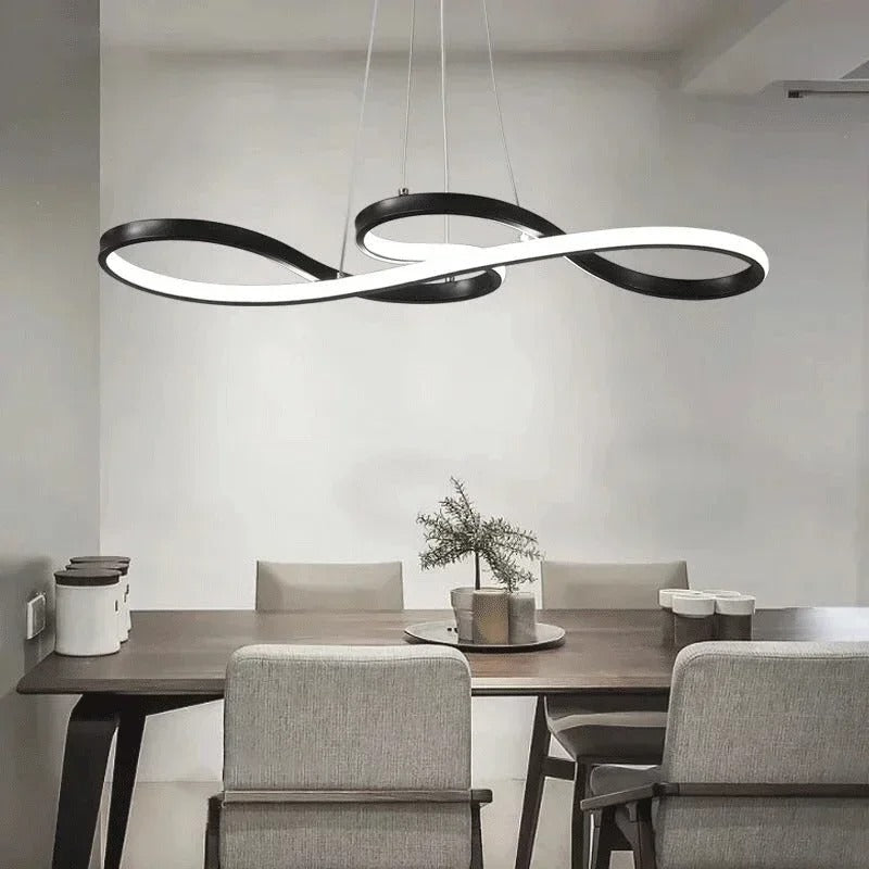 Moderne LED-Hängelampe mit Ringen – Elegantes und futuristisches Design 