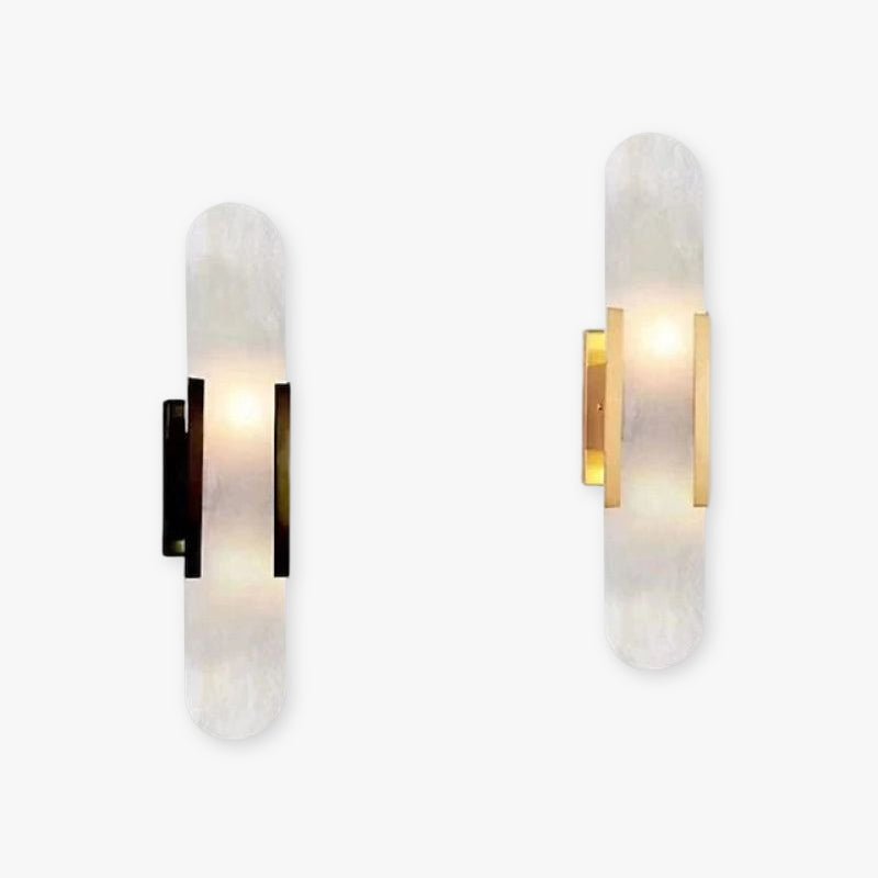 Zwarte en Gouden LED Wandlamp – Moderne Elegantie en Chic Ontwerp 