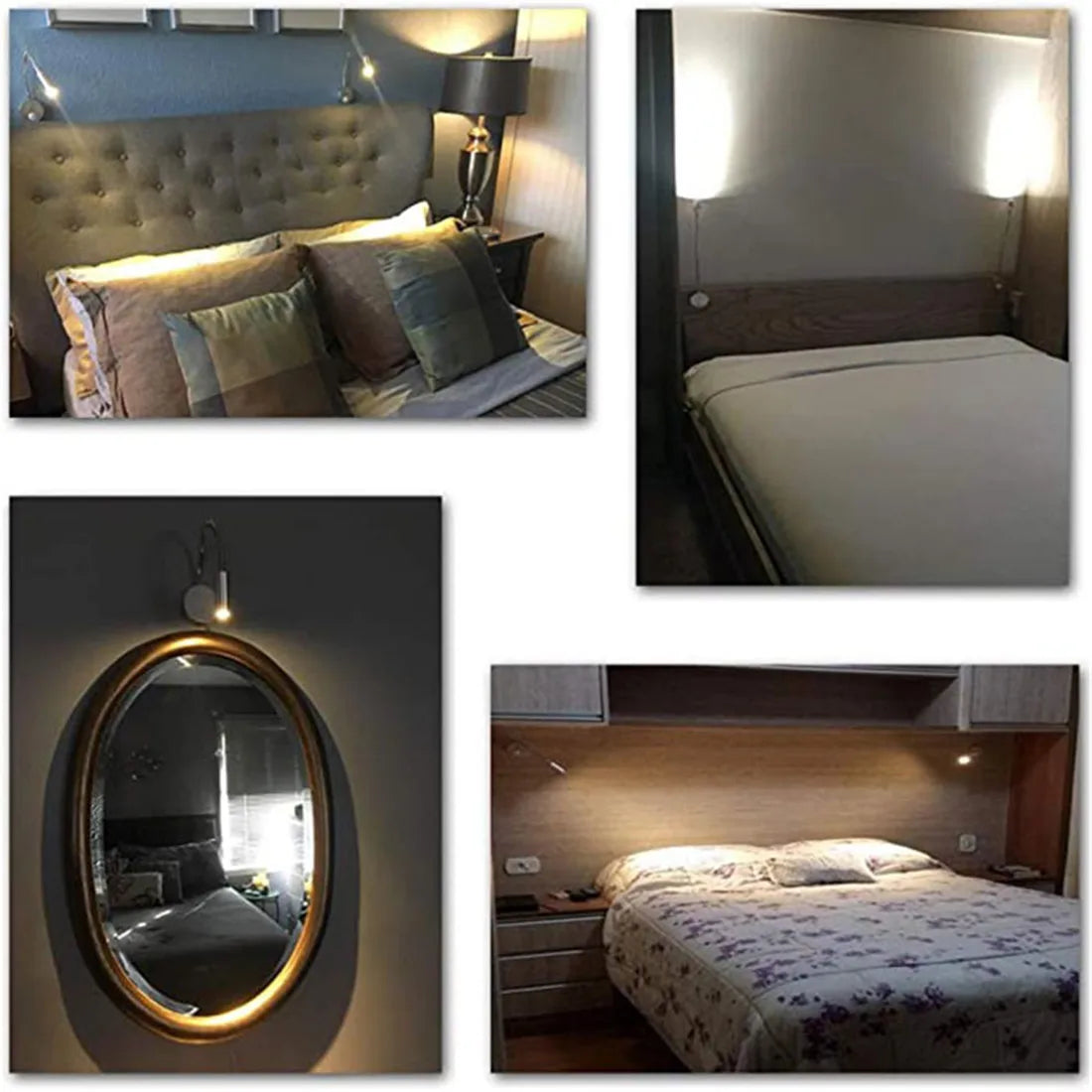 Aplique LED flexible - Movilidad, elegancia y luz dirigida