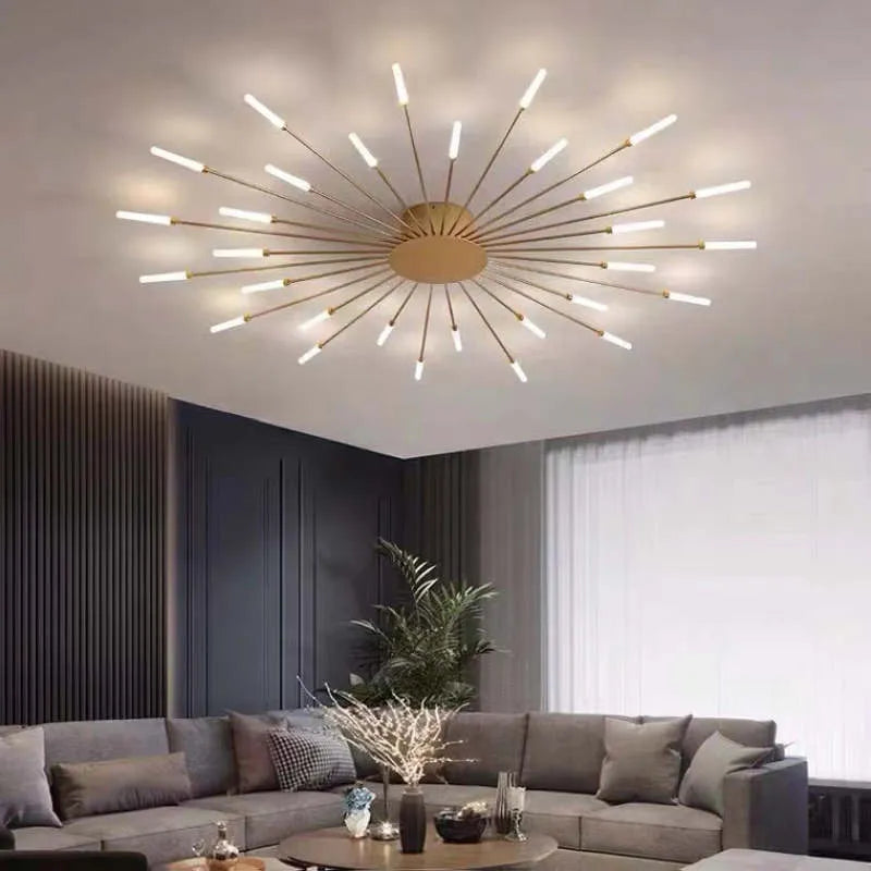 Moderne Led Plafondlamp – Elegante Verlichting En Hedendaags Ontwerp 