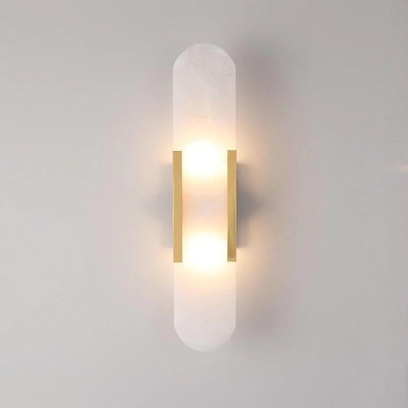 Zwarte en Gouden LED Wandlamp – Moderne Elegantie en Chic Ontwerp 