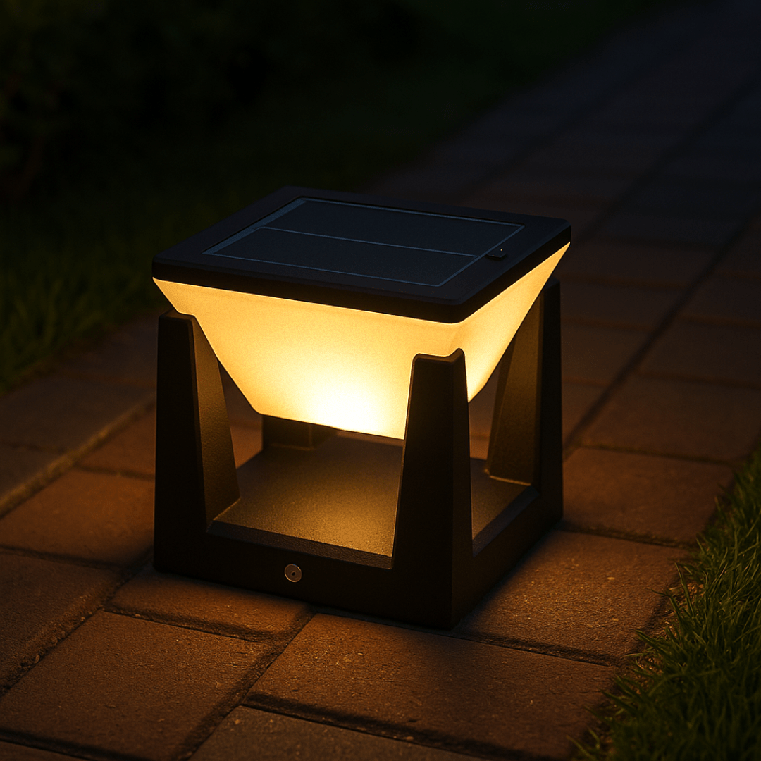 Lámpara solar de exterior