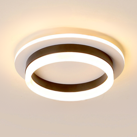 Moderne taklampe - elegante former og ensartet belysning