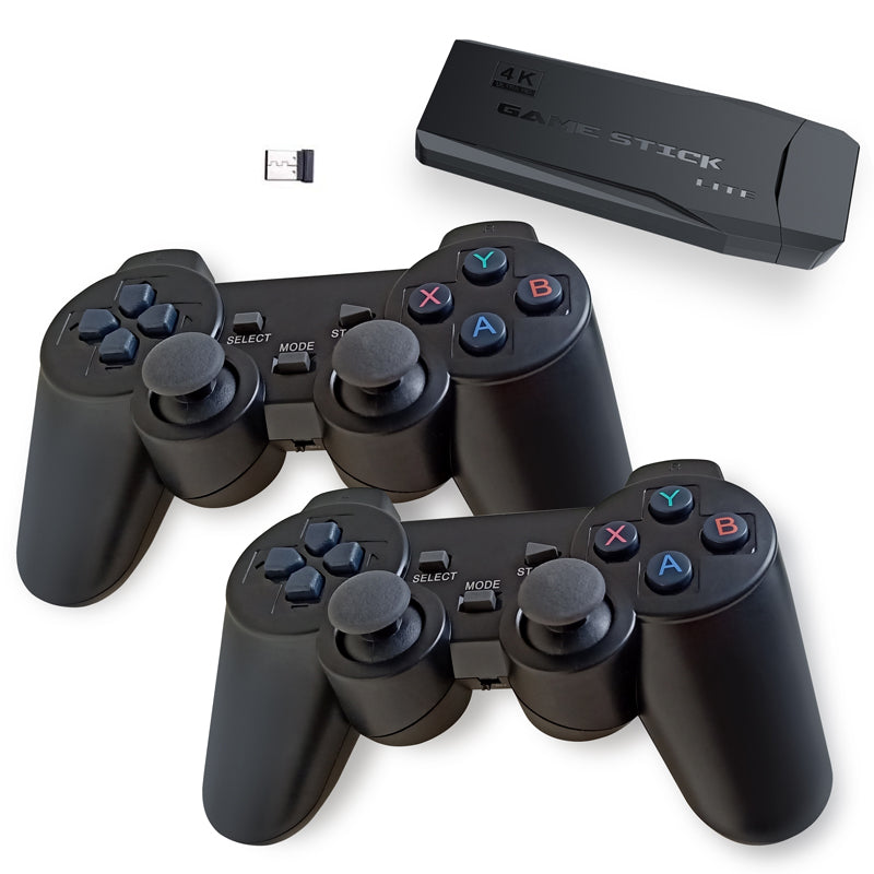 Retro Spillkonsoll – 4K Opplevelse Og Dobbel Joystick 