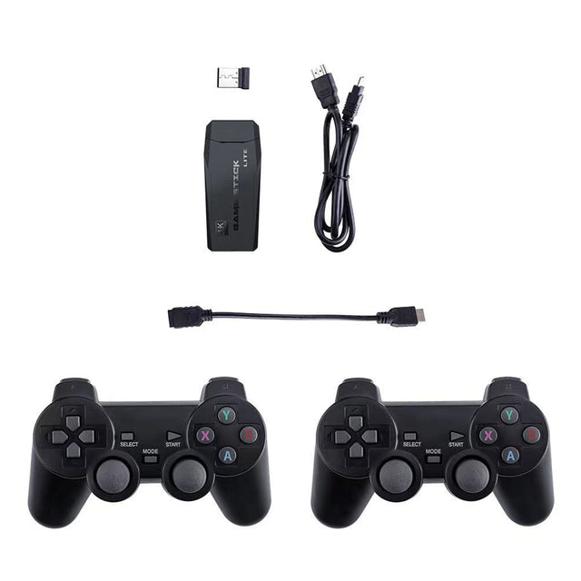 Retro Spillkonsoll – 4K Opplevelse Og Dobbel Joystick 