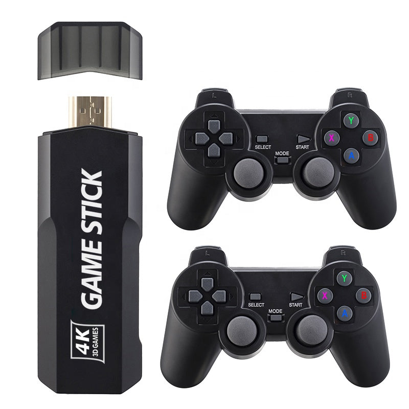 Retro Spillkonsoll – 4K Opplevelse Og Dobbel Joystick 