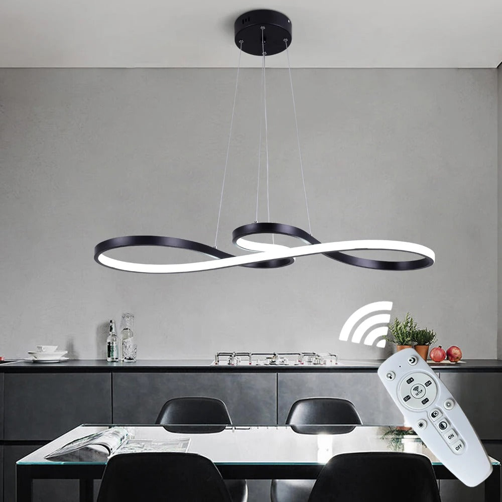 Moderne LED-Hängelampe mit Ringen – Elegantes und futuristisches Design 