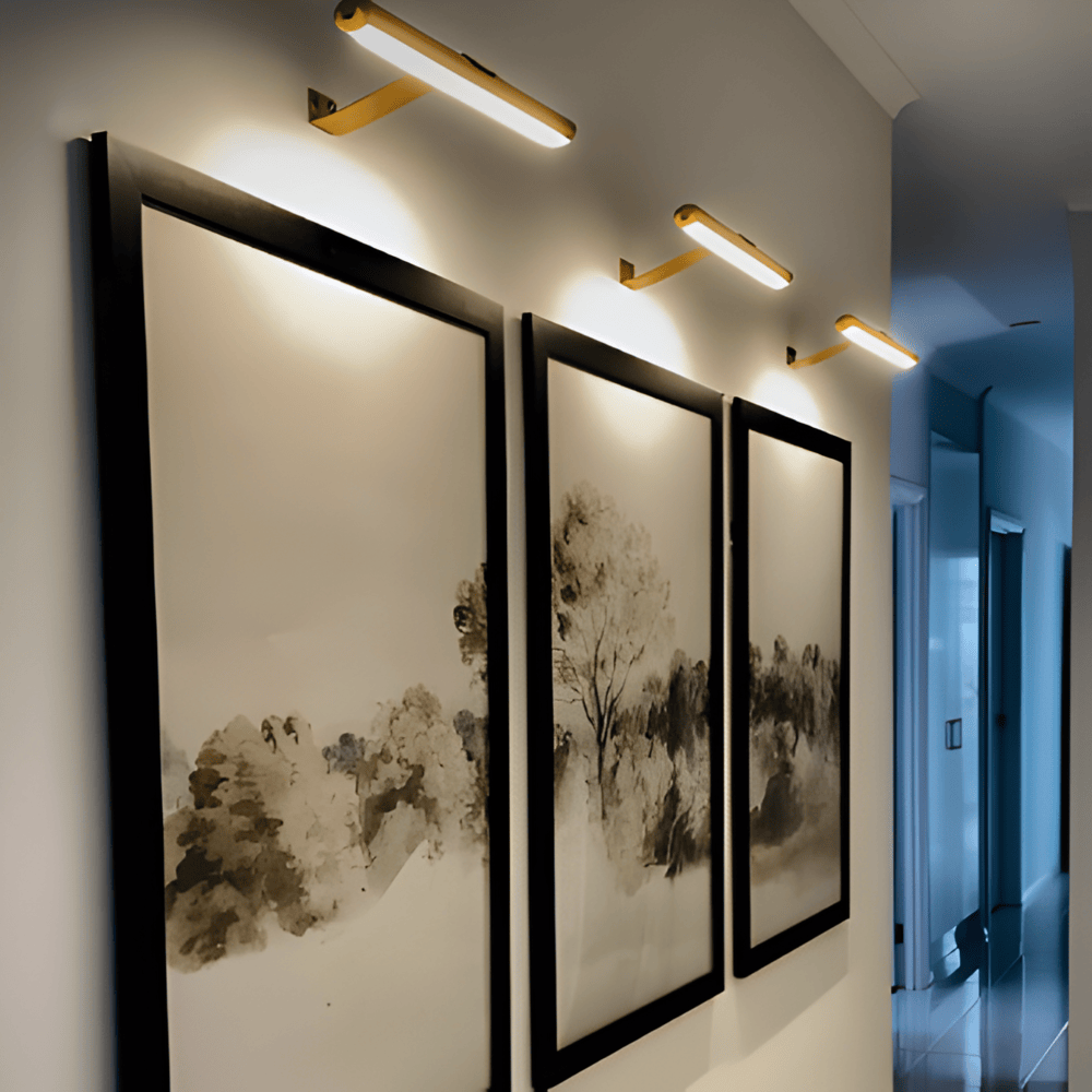 Draadloze USB-oplaadbare LED-wandlamp - volledig draaien en handig opladen