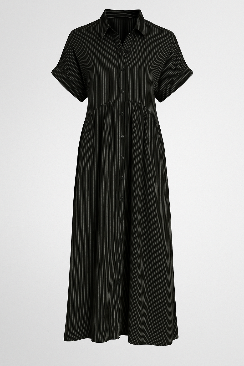 Robe Midi Avec Poches – Élégante, Confortable Et Avec Poches Pratiques