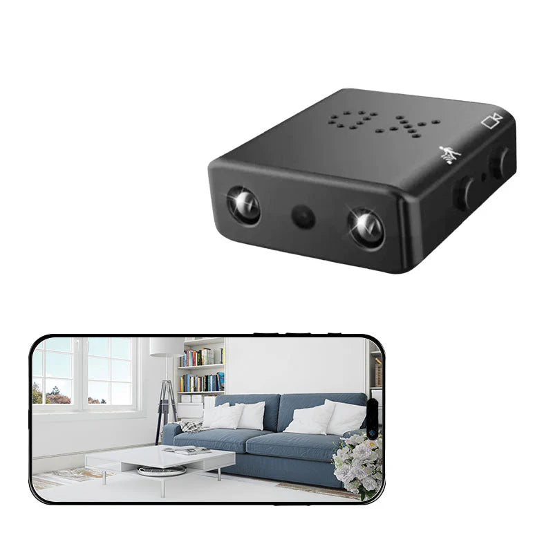 Mini Câmera HD – Captura Vídeo e Som em Alta Definição 