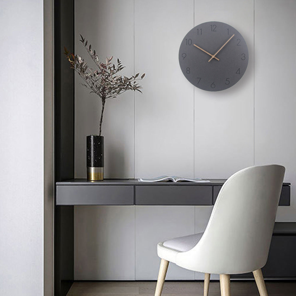 Modern Väggklocka – Tyst och Inspirerad av Nordisk Design 