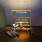 Quadro Luminoso Apagável – Desenhe, Ilumine e Recomece Infinitamente 