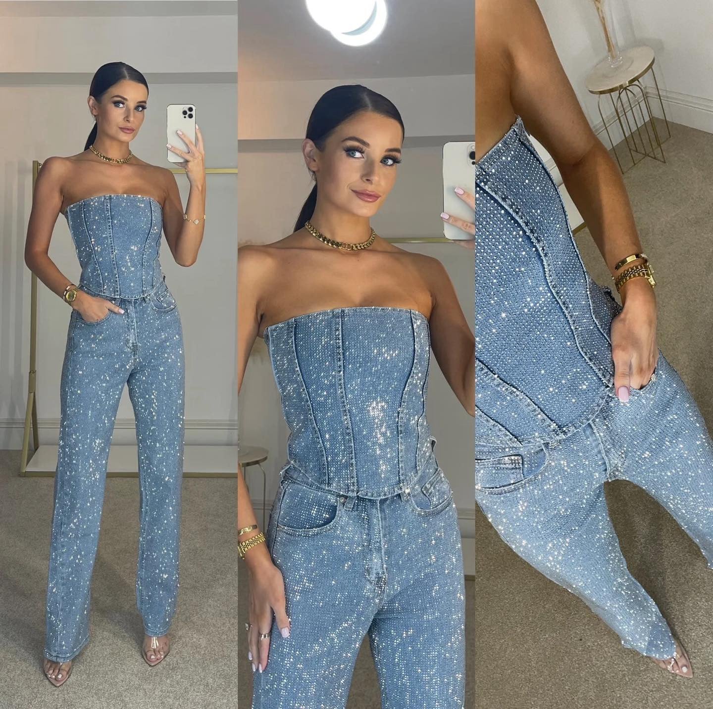 Ginia | Pitkä Bustier -yhdistelmä – Glamouria ja Eroottisuutta 