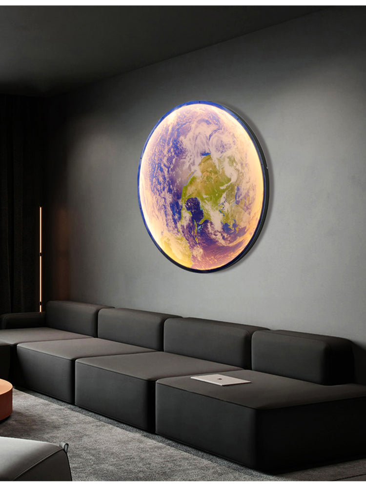 3D LED Fali Lámpa – Hold Egyedi Hangulathoz 