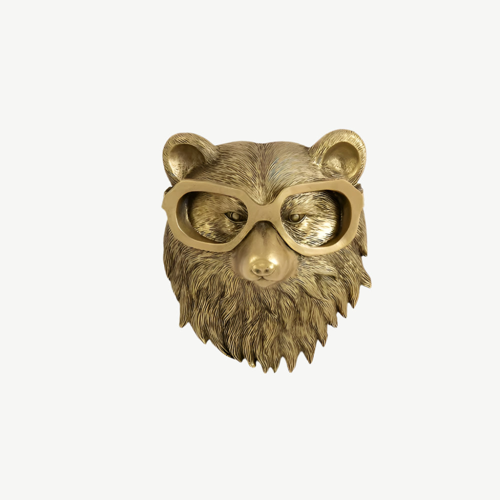 خطاف تعليق حائط ذهبي مزخرف بالذهب - أناقة متقنة ولمسة نهائية لامعة