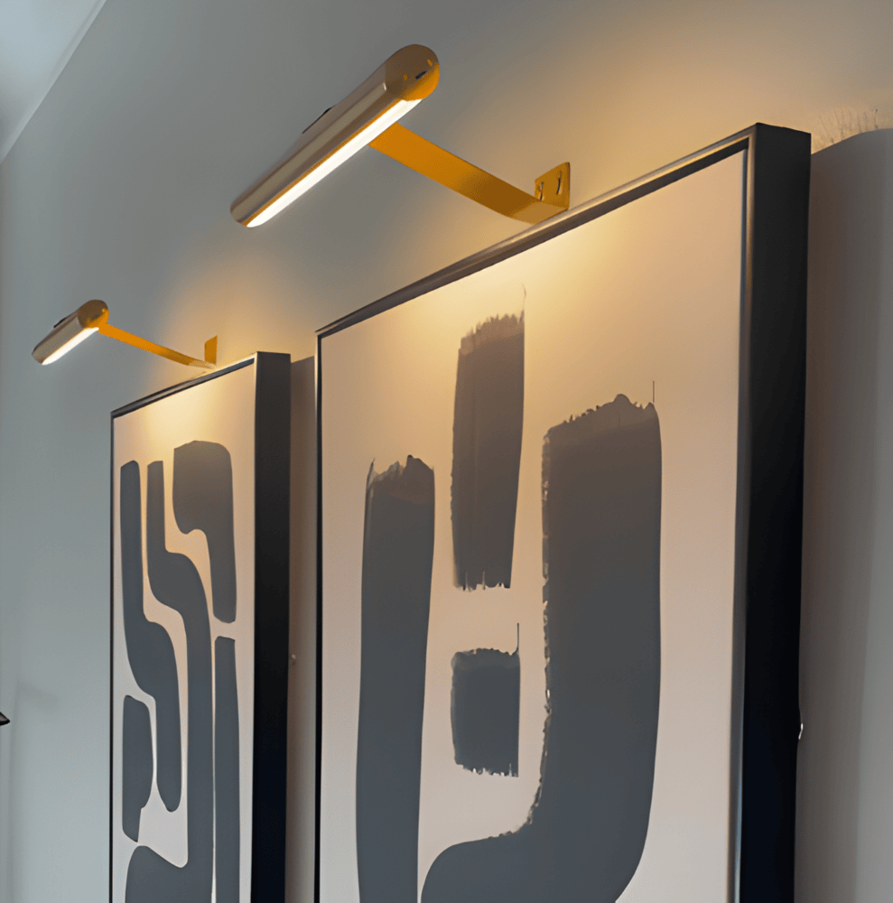 Bezdrôtová nástenná LED lampa s USB dobíjaním - plná rotácia a pohodlné dobíjanie