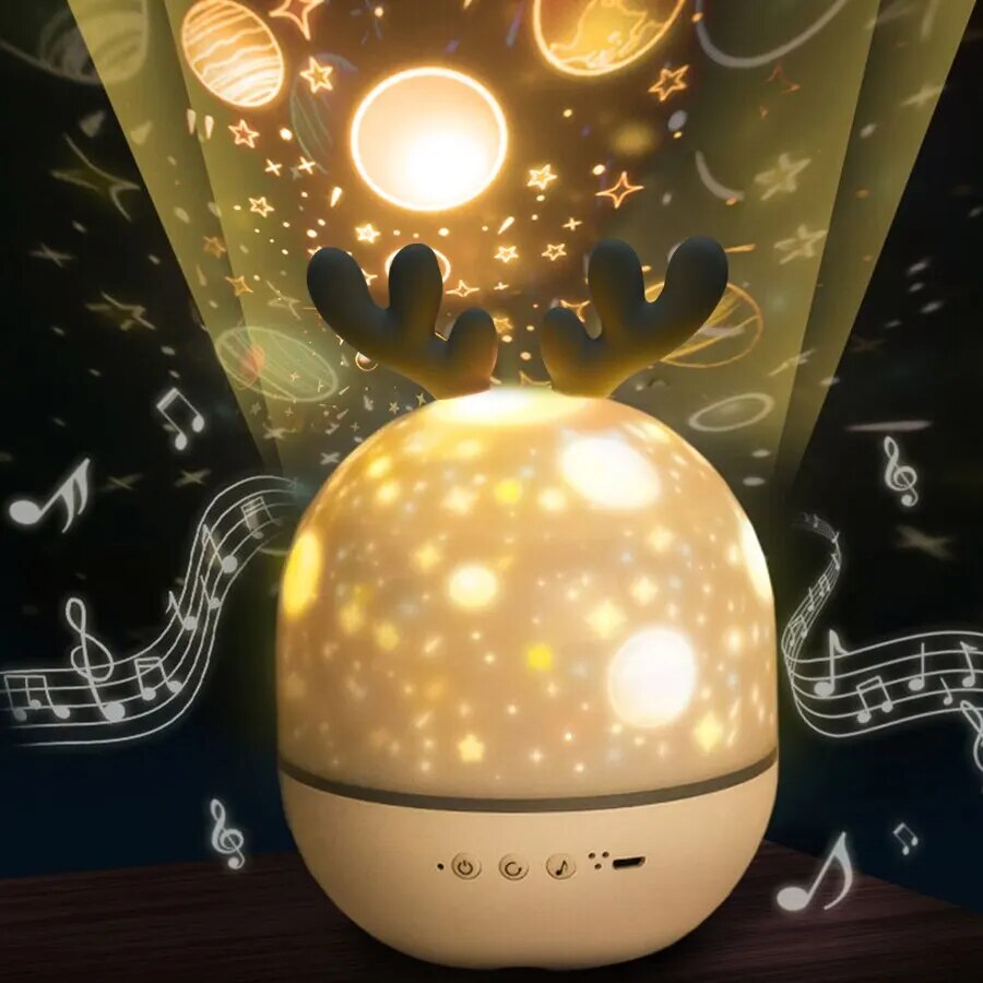 ナイトプロジェクターランプ – 幻想的でリラックスできる照明 