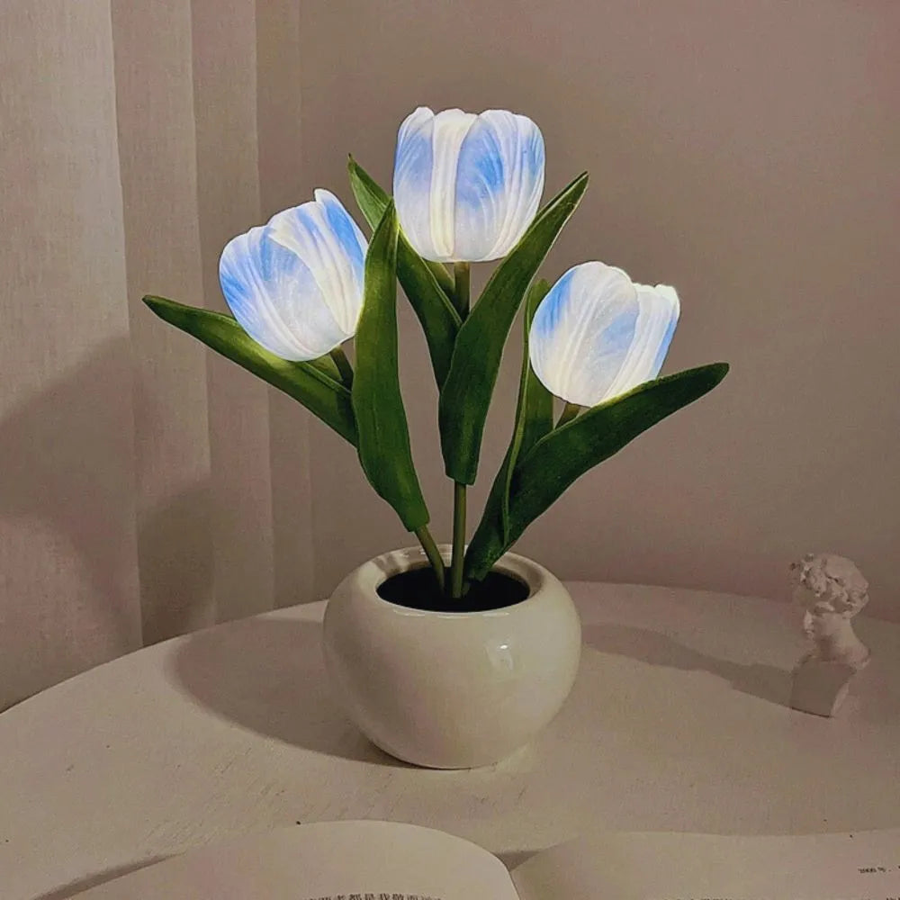 Dekorativní lampa Tulipán – Teplá a rafinovaná atmosféra 