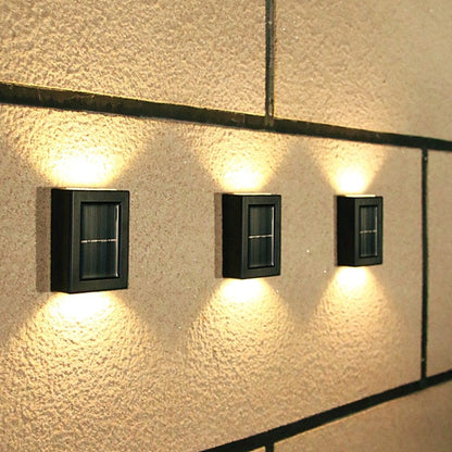 Lampa ścienna solarna – automatyczne oświetlenie do użytku zewnętrznego 