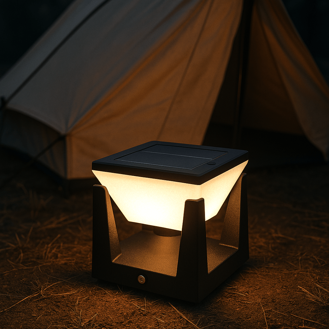 Lámpara solar de exterior