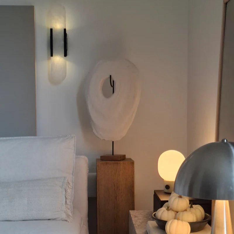 Zwarte en Gouden LED Wandlamp – Moderne Elegantie en Chic Ontwerp 