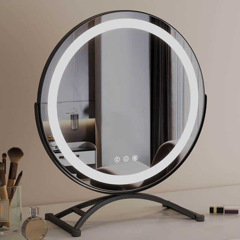LED-Touch-Make-up-Spiegel — Modernes Design & einfache Verwendung 