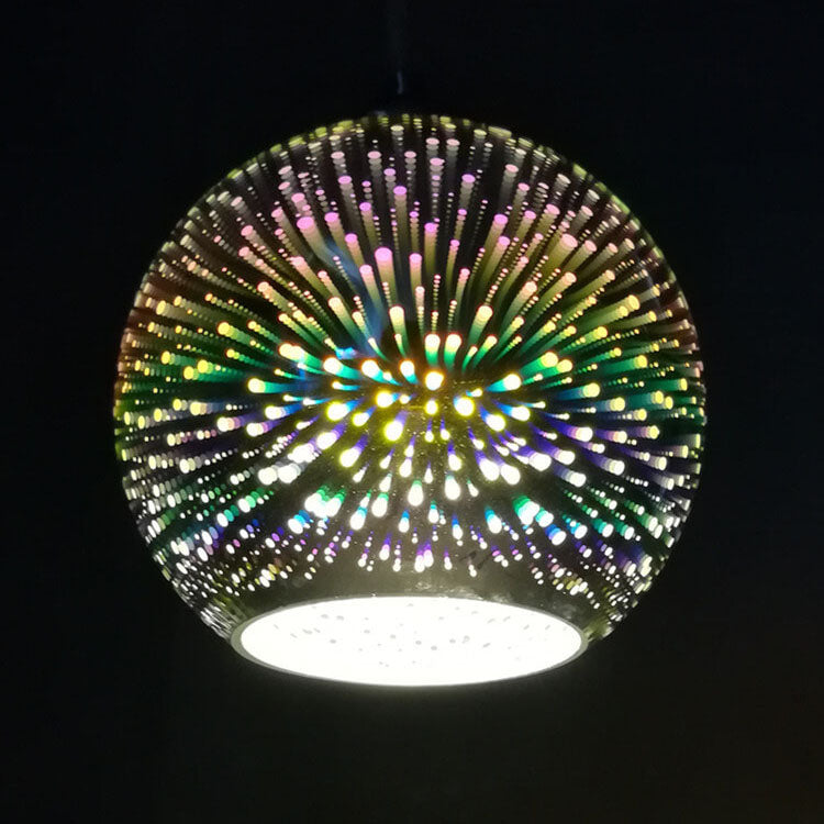 Sospensione Moderna Effetto Fuoco D'artificio – Splendore Visivo E Design Alla Moda 