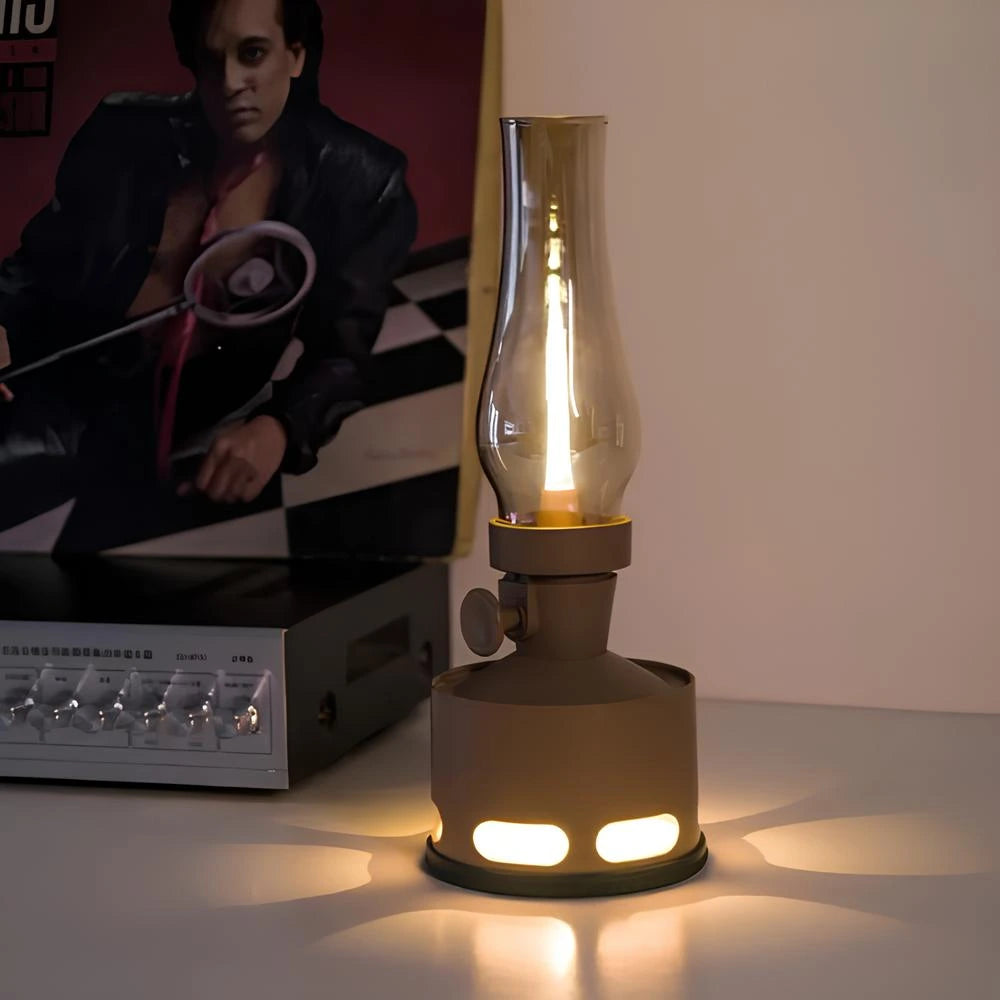 Retro Stílusú LED Lámpa – Elegáns Dekoratív Világítás 