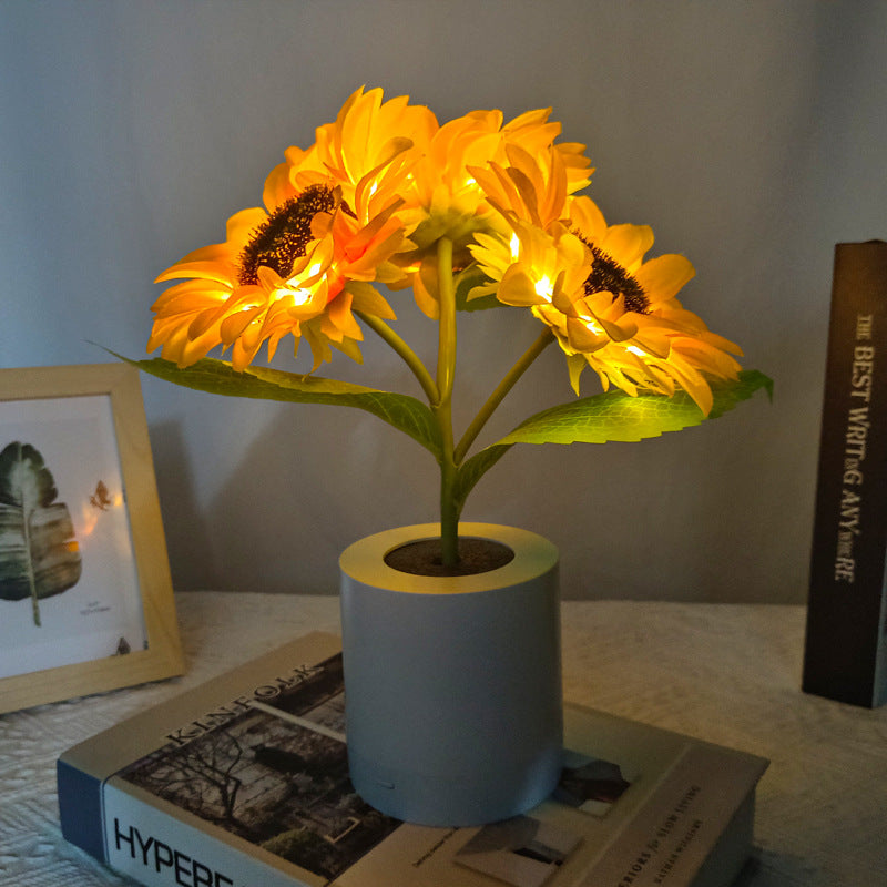 USB-laddningsbar LED-bordslampa – Original och elegant belysning 