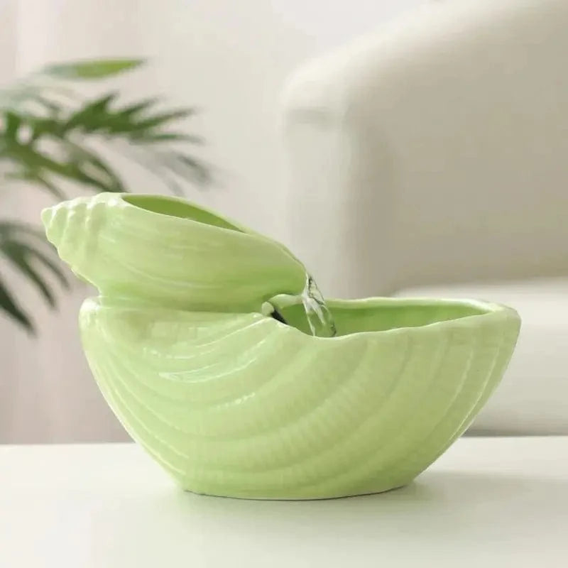 Fonte de Água para Gato em Cerâmica – Elegância e Hidratação Pura 
