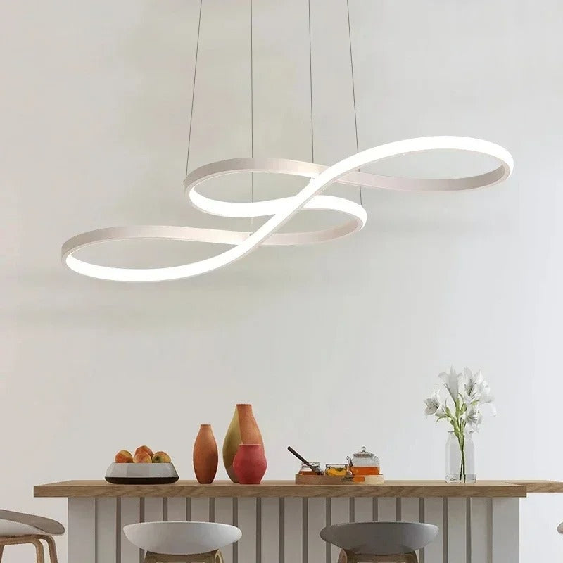 Moderne LED-Hängelampe mit Ringen – Elegantes und futuristisches Design 