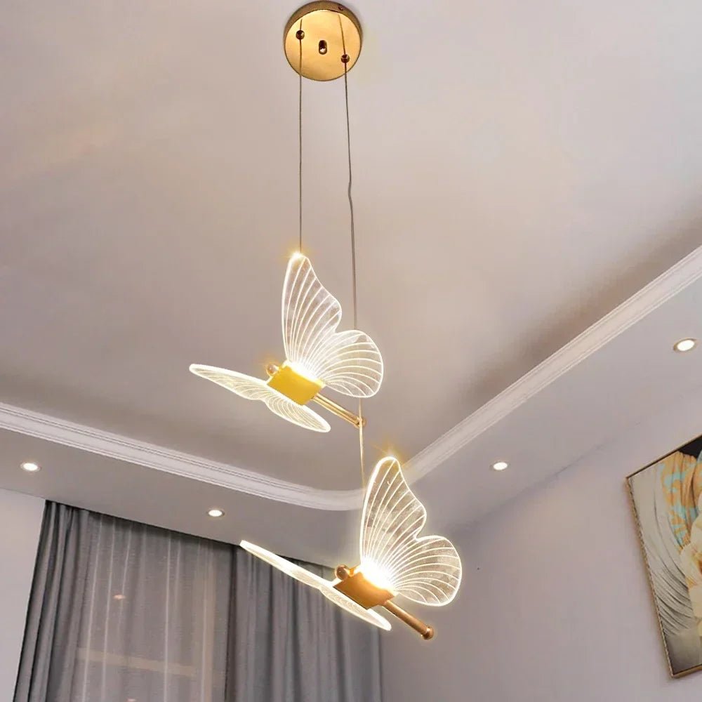 Hängande Lampa Fjäril – Elegans Och Originalitet 